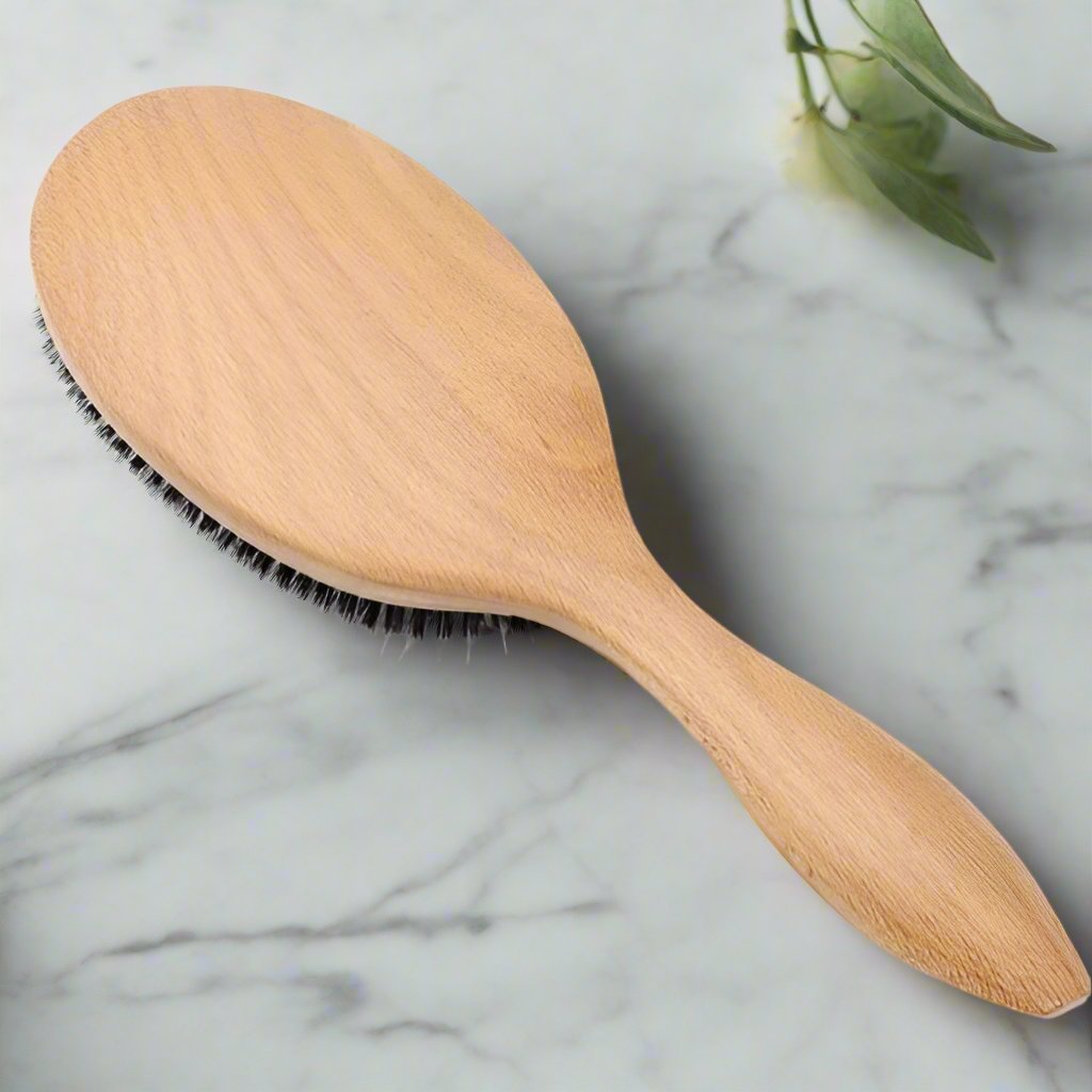 Bamboo Boar Bristle Brush